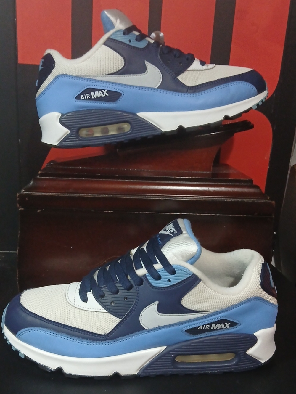 Nike Air Max 90 'UNC' (2019) Mens-11.5 ,100% AUTHENTIC,